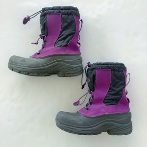 The North Face Purple Snow Boots
